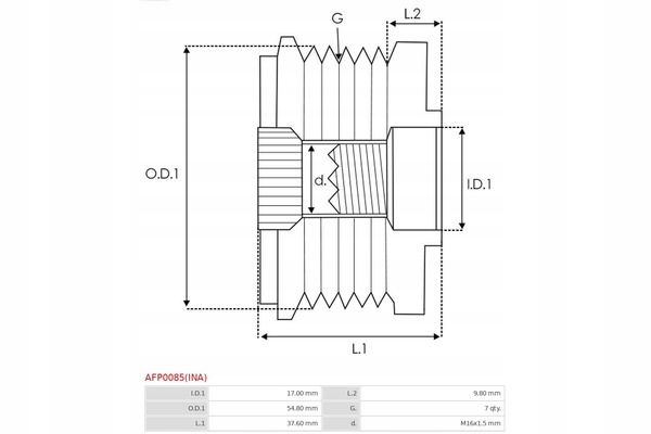 AUTOSTARTER KOLO POULIE ALTERNATEUR WOLNOBIEZNE