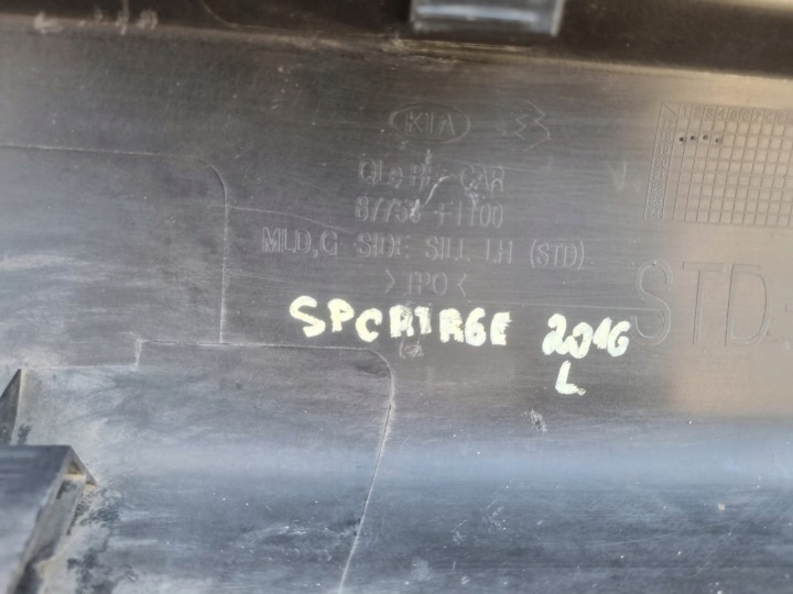 KIA SPORTAGE IV MOULURE REVÊTEMENT SEUIL SEUIL GAUCHE 87753-F1100