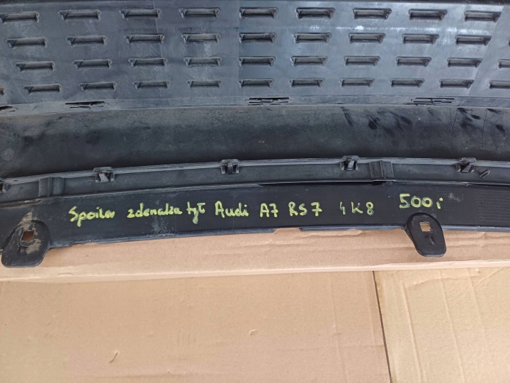 DOUBLURE PARE-CHOCS ARRIÈRE SPOILER ARRIÈRE AUDI RS6 C8 RS7 4K8 4K8807514