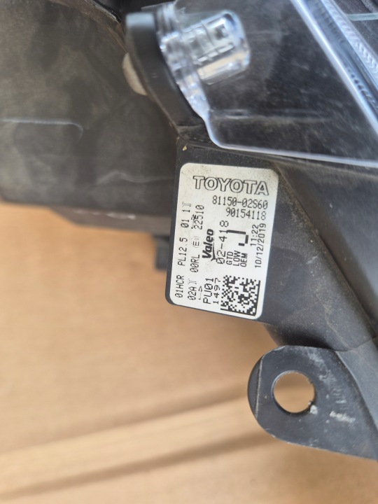 PHARE AVANT TOYOTA COROLLA E21 COMPLET LED ORIGINAL