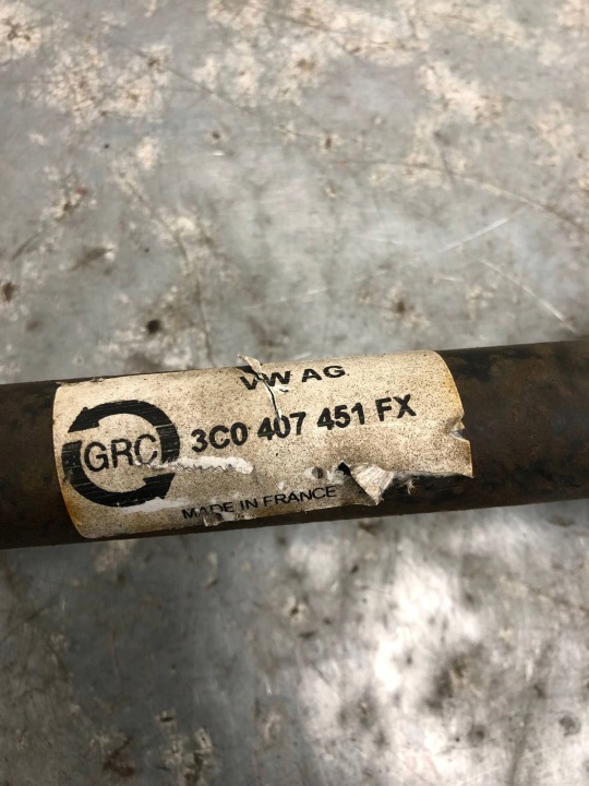DEMI-ARBRE GAUCHE VW SEAT 3C0407451FX
