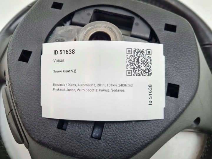 2011 SUZUKI KIZASHI VOLANT 1213SL