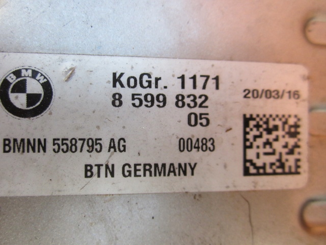 BMW ROTULE GUIDE PRESSION SOUPAPE EGR CZEWRWONA ORIGINAL 8580452