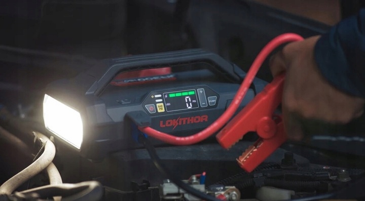POWERBANK JUMP DÉMARREUR LOKITHOR JA301, 2000A, COMPRESSEUR 10-150 PSI