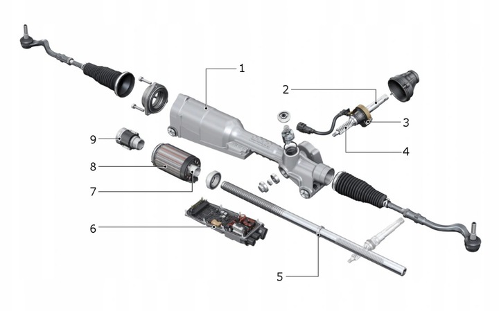 ENGRANAJE DE DIRECCION AUDI A3 (8P1) 2003-2012 