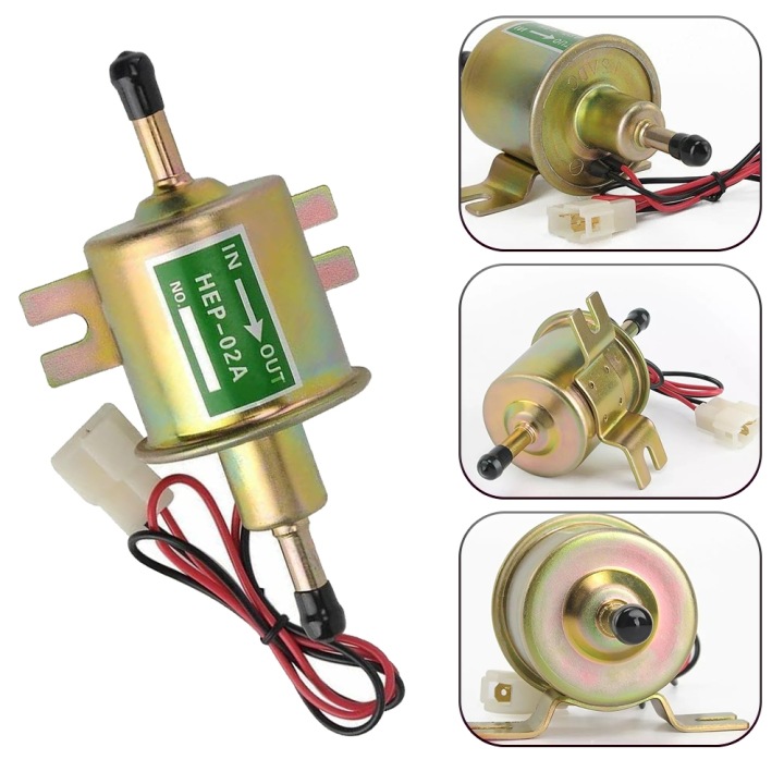 2PCS UNIVERSELLE ÉLECTRIQUE POMPE CARBURANT 12 V HEP-02A