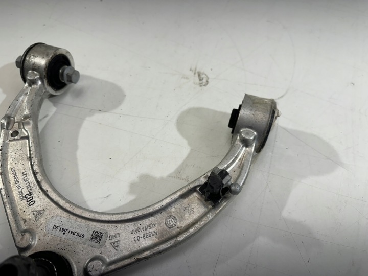 SUPÉRIEUR BRAS DE SUSPENSION PORSCHE PANAMERA 970 ORIGINAL EN TRÈS BON ÉTAT 97034105123