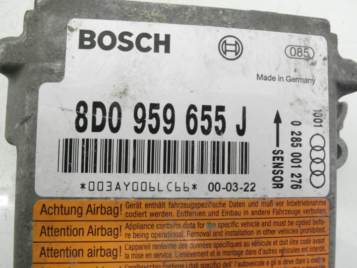 MODULE AIRBAG AUDI A4 B5 AVANT 8D0959655J 0285001276