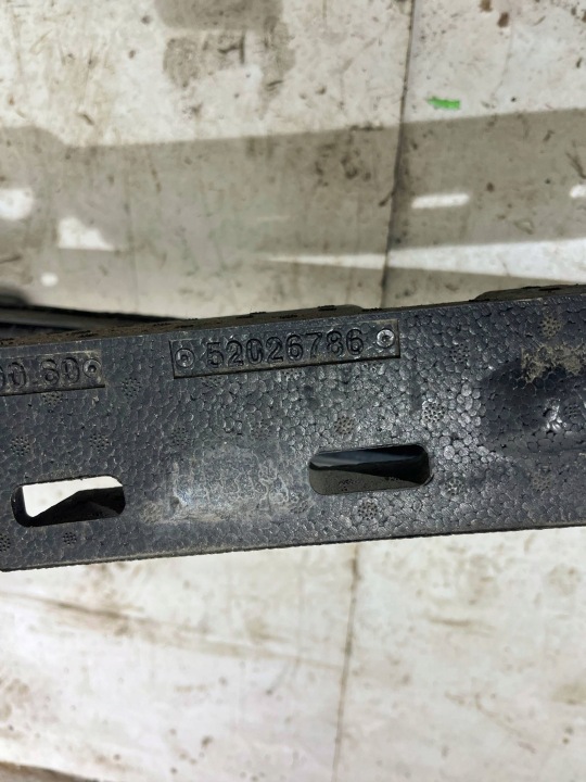 AMORTISSEUR POUTRE ARRIÈRE ARRIÈRE SOUS PARE-CHOCS FIAT 500 ABARTH 595 LIFT 52026786