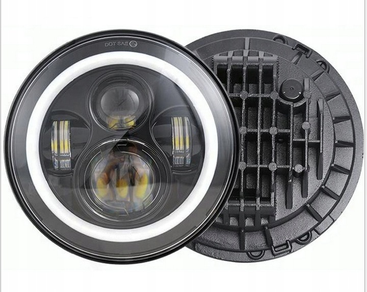 REJILLAS WRANGLERA FARO AUTO DIODO LUMINOSO LED 