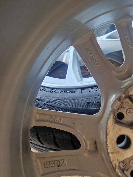 BMW JANTES ALUMINIUM 16' 5X112 ET47 PNEUS 205/60R16 8431/2013 6MM