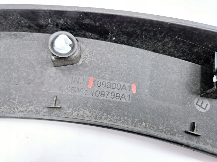 MOULURE GARDE-BOUE GAUCHE ARRIÈRE PEUGEOT 3008 II 2016- 109800A1