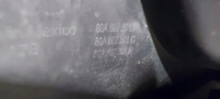 PARE-CHOCS ARRIÈRE ARRIÈRE AUDIQ5 II 80A S-LINE 2017-2021 80A807511C