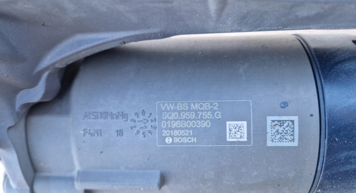 CRÉMAILLÈRE DE DIRECTION 3Q1423050AE VW SKODA COMPLÈTE PARFAITE