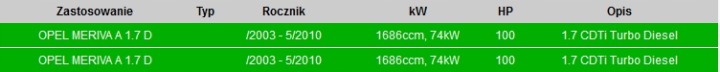 POLMO 17.644 SILENCIEUX FINAL 17.644 17.644 SILENCIEUX FINAL OPEL MERIVA A 03-