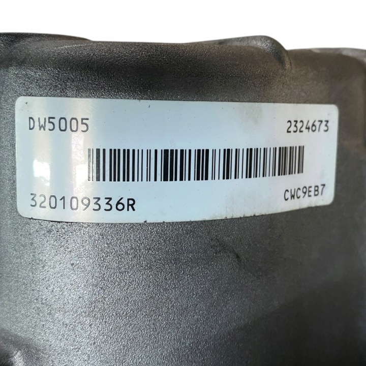 BOÎTE DE VITESSES AUTOMATE EDC RENAULT DW5005 320109336R