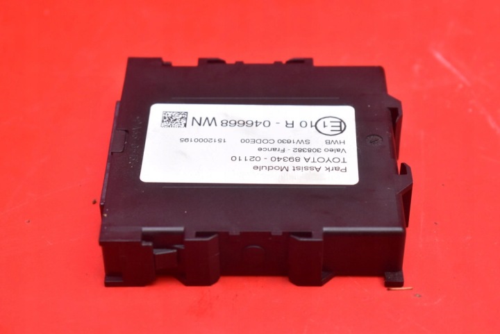 CONTRÔLEUR MODULE STATIONNEMENT PDC 89340-02110 TOYOTA AURIS II E18 15-18