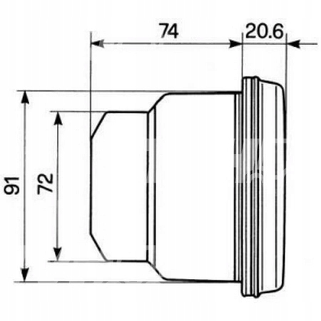 PHARE AVANT JOHN DEERE AL75338