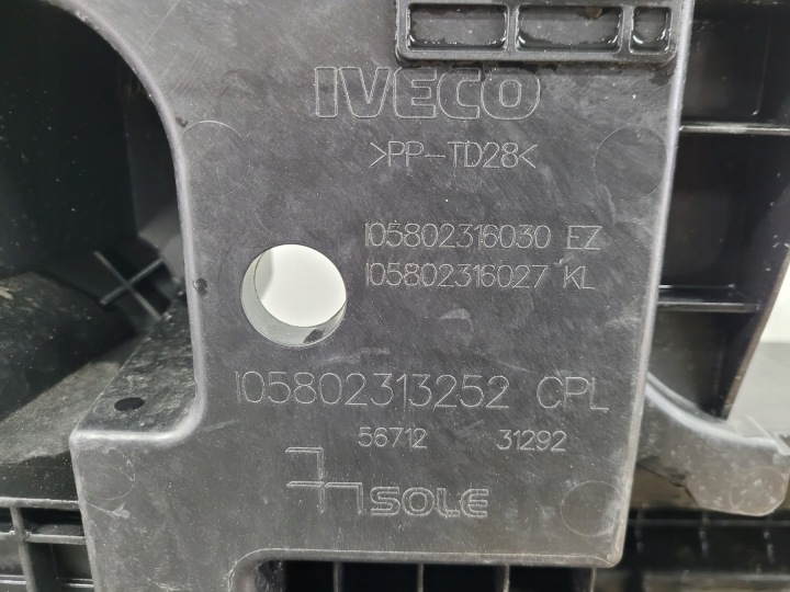 RENFORCEMENT AVANT COURROIE POUTRE AVANT IVECO DAILY IV 4 LIFT 19-