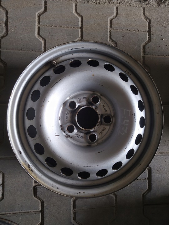 LLANTA DE ACERO VOLKSWAGEN VW T5 T6 TRANSPORTER AMAROK 6,5X16 5X120 ET 52 