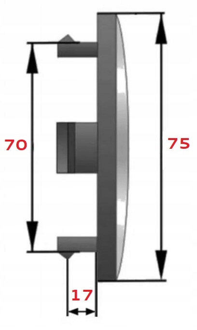 4 PIEZAS KAPSLE PARA MERCEDES 75MM TAPACUBOS TAPAS CIEGAS KAPSEL DEKLE DISCOS SILVER 