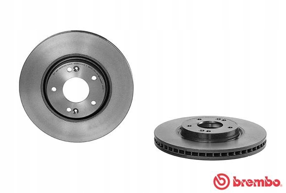 DISQUES FREIN AVANT BREMBO 09.A807.11 09A80711