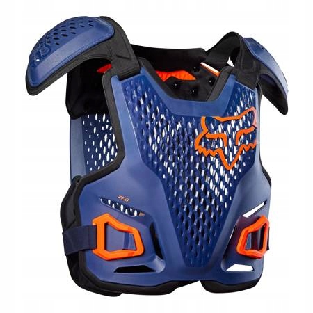 ZBROJA FOX R3 NAVY AZUL COLOR NARANJA REGALO 