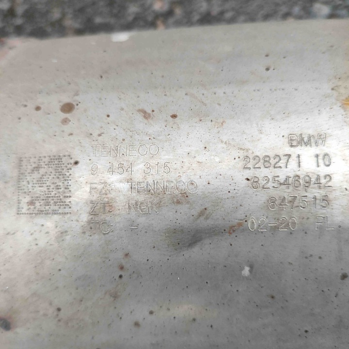 SILENCIEUX BMW X1 (F48) 9454315 25235694 2.0L 141KW 2020