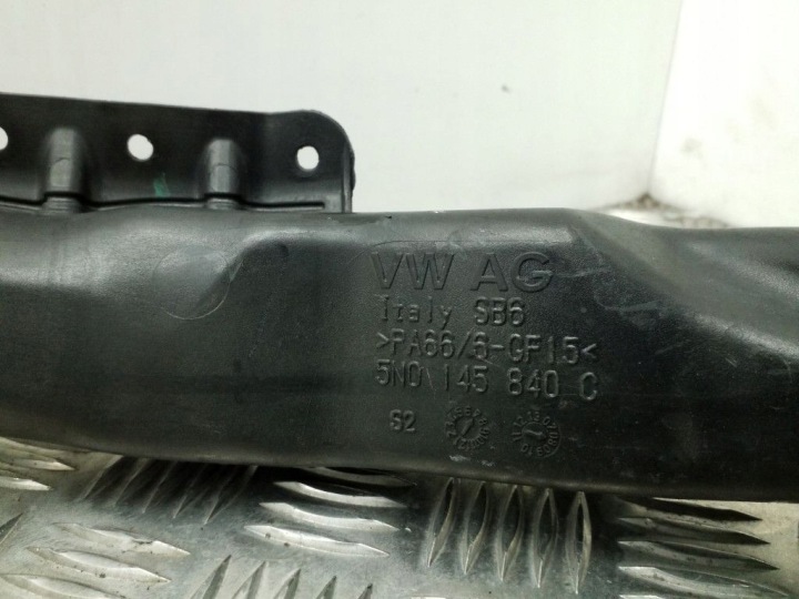 2008 VOLKSWAGEN TIGUAN TUYAU ÉCHANGEUR D'AIR DE SURALIMENTATION 5N0145840