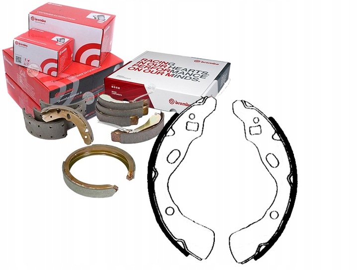 BREMBO AVEC 30 507 COMPLET SABOTS DE FREIN photo 8 - milautoparts-fr.ukrlive.com