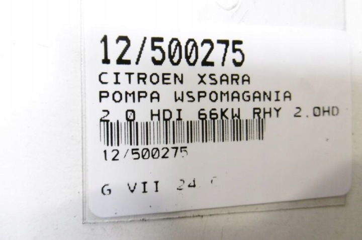 CITROEN OE 9635445780 POMPE AMPLIFICATEUR