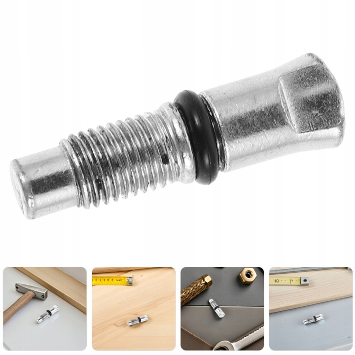 2 PIÈCES ARGENTÉ STOP HYDRAULIQUE JACK SOUPAPE INVERSE HUILES PIÈCES RÉPARATION