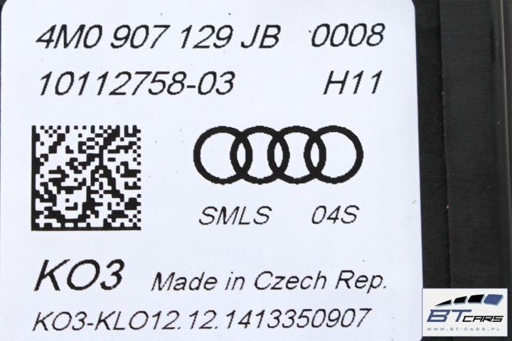AUDI A4 MANETTES BANDE AIR BAG 4M0907129JB 4M0 907 129 JB COMMUTATEUR AVANT