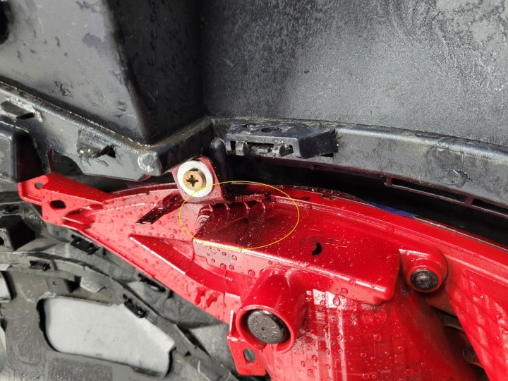 PARE-CHOCS ARRIÈRE ARRIÈRE HYUNDAI TUCSON 4 IV 20-