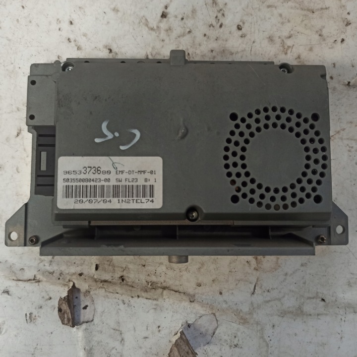 PEUGEOT 307 SW CC CABRIO MONITEUR 9653373680