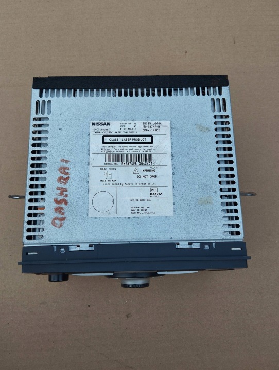 MONITEUR RADIO CD NAVIGATION QASHQAI J10 06-14 28185JG44A EUROPE