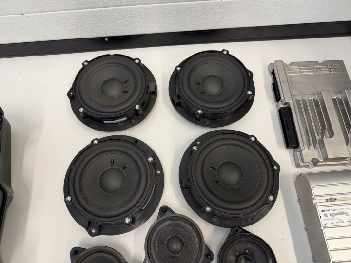 SONORISATION BANG OLUFSEN HAUT-PARLEURS AMPLIFICATEUR MERCEDES GL W166 GLS X166