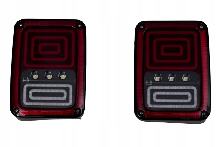 JEEP WRANGLER JK FEUX ARRIÈRE LED MODÈLE MONSTER