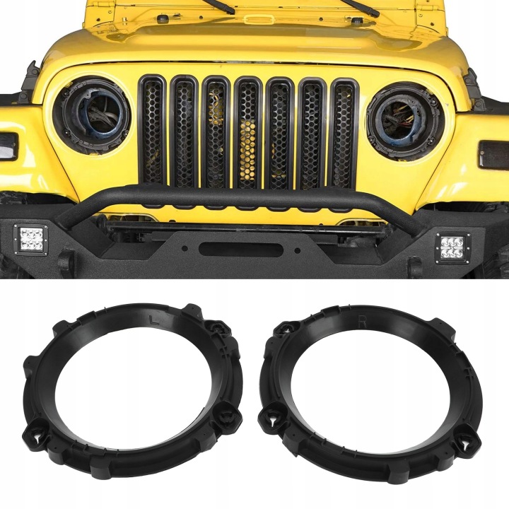 POIGNÉE FIXATION PROJECTEUR VERS JEEP WRANGLER TJ 1997-2006