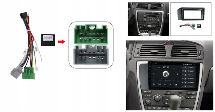 RADIO NAVEGACIÓN ANDROID VOLVO XC70 S60 V70 20 