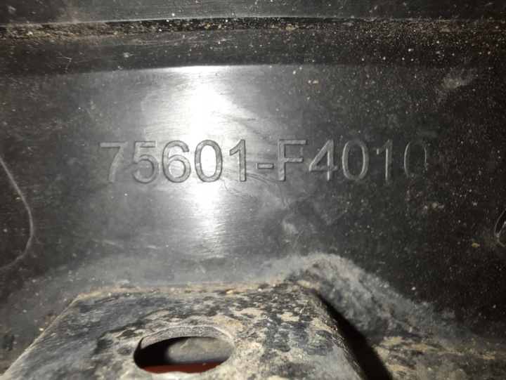 TOYOTA CH-R I 16-23 MOULURE GARDE-BOUE AVANT DROIT 75601F4010