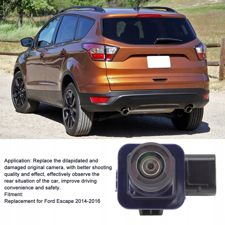 CAMERA REAR VIEW EJ5Z 19G490 A CAMERA REAR VIEW ALTERNATIVE FOR FORD ESCAPE T2 photo 9 - milautoparts-fr.ukrlive.com