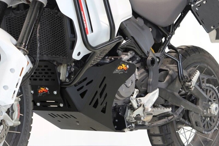 PROTECTION MOTEUR PLAQUE AXP DUCATI DESERTX 950 22-23 HDPE 8MM NOIRE