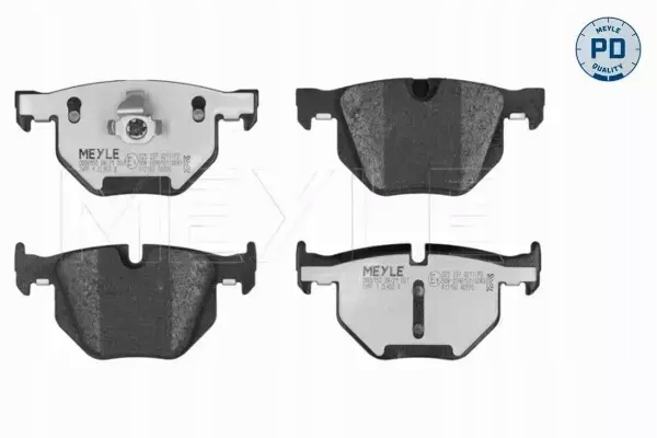 MEYLE PADS BRAKE REAR 025 237 3217/PD photo 2 - milautoparts-fr.ukrlive.com