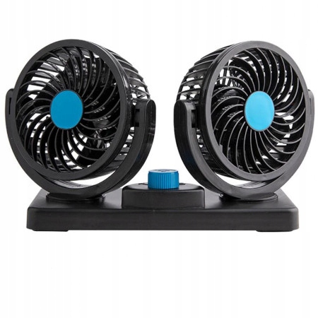 POTENTE VENTILADOR VENTILADOR AUTO 12V- DOBLE 