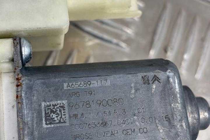 ÉLÉVATEUR VITRES ARRIÈRE DROITS PORTES PEUGEOT 308 II 9678190080 1.2L