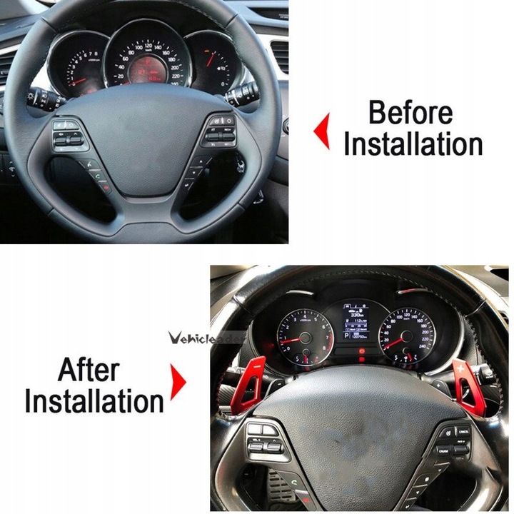 Paddle Shift For KIA K3 Forte Koup SX 2015 2016 GTnuotrauka 6