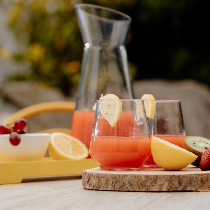 VERRE VERRES VERS BOISSONS OMADA 350ML 2PCS