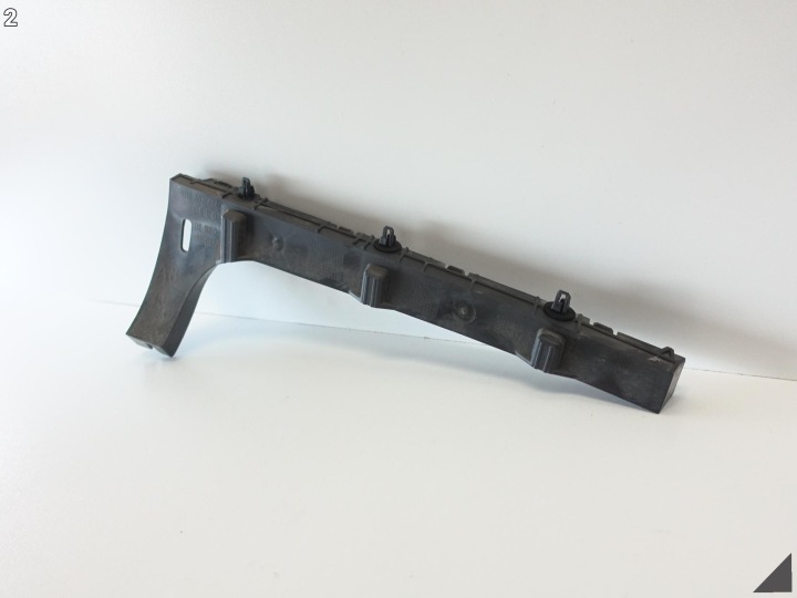 ORIGINE GLISSIÈRE FIXATION PARE-CHOCS DROIT ARRIÈRE AUDI A8 S8 4H D4 4H0807454C