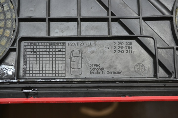 BMW 1 3 F20 F21 F30 TAPIS DE SOL AUTOMOBILE SPORT 2210208 2210210 TAPIS BAG.